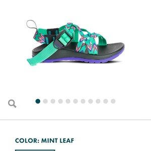 Chaco kids Sz 13 Eco Tread Mint Leaf